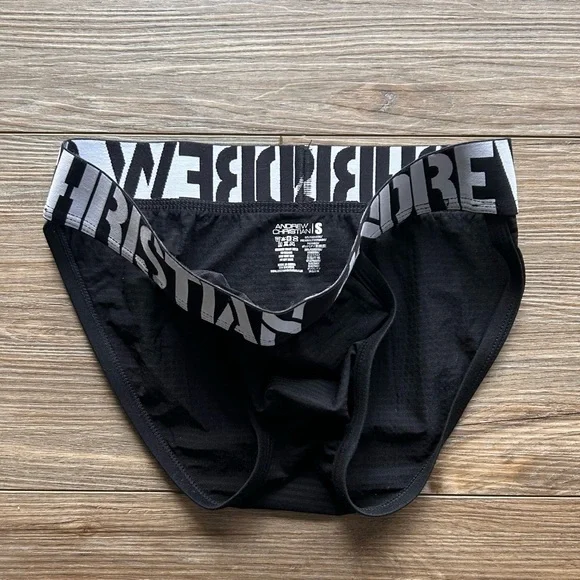 Andrew Christian | Power Lifter Sports Brief in Black (Small) - Picture 7 of 15